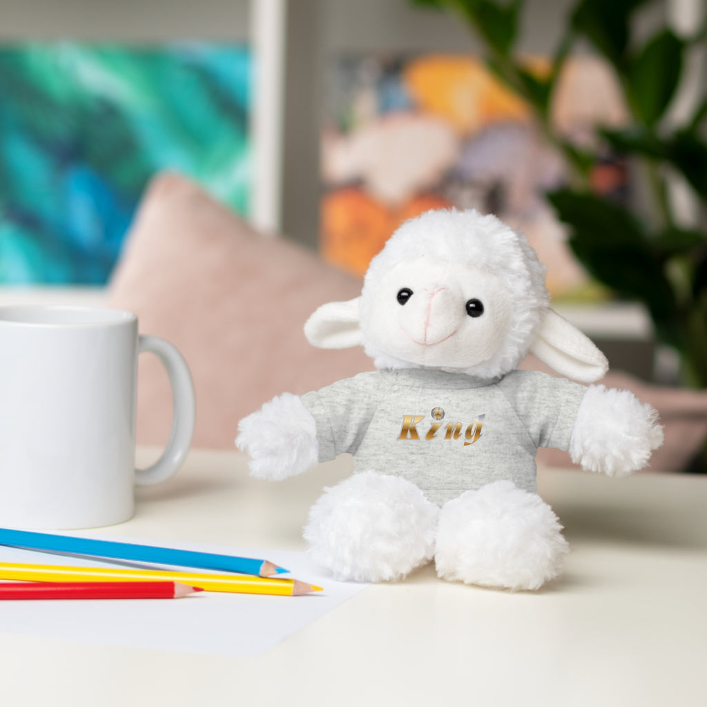 KindKing Teddy Bear with 'KindKing' Tee – Plush Stuffed Animal Gift