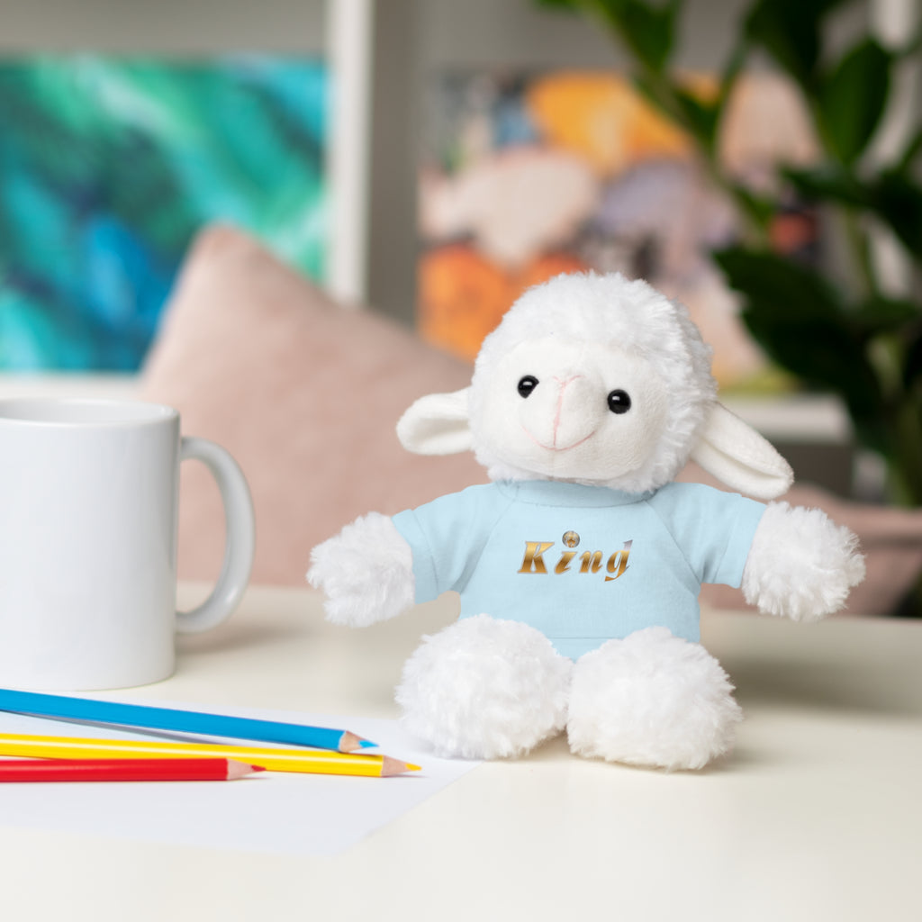 KindKing Teddy Bear with 'KindKing' Tee – Plush Stuffed Animal Gift