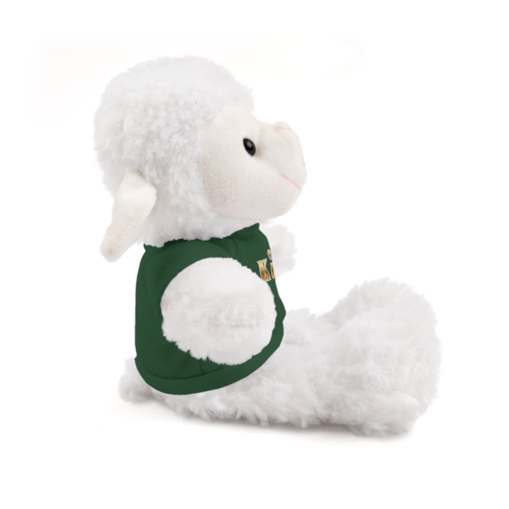 KindKing Teddy Bear with 'KindKing' Tee – Plush Stuffed Animal Gift