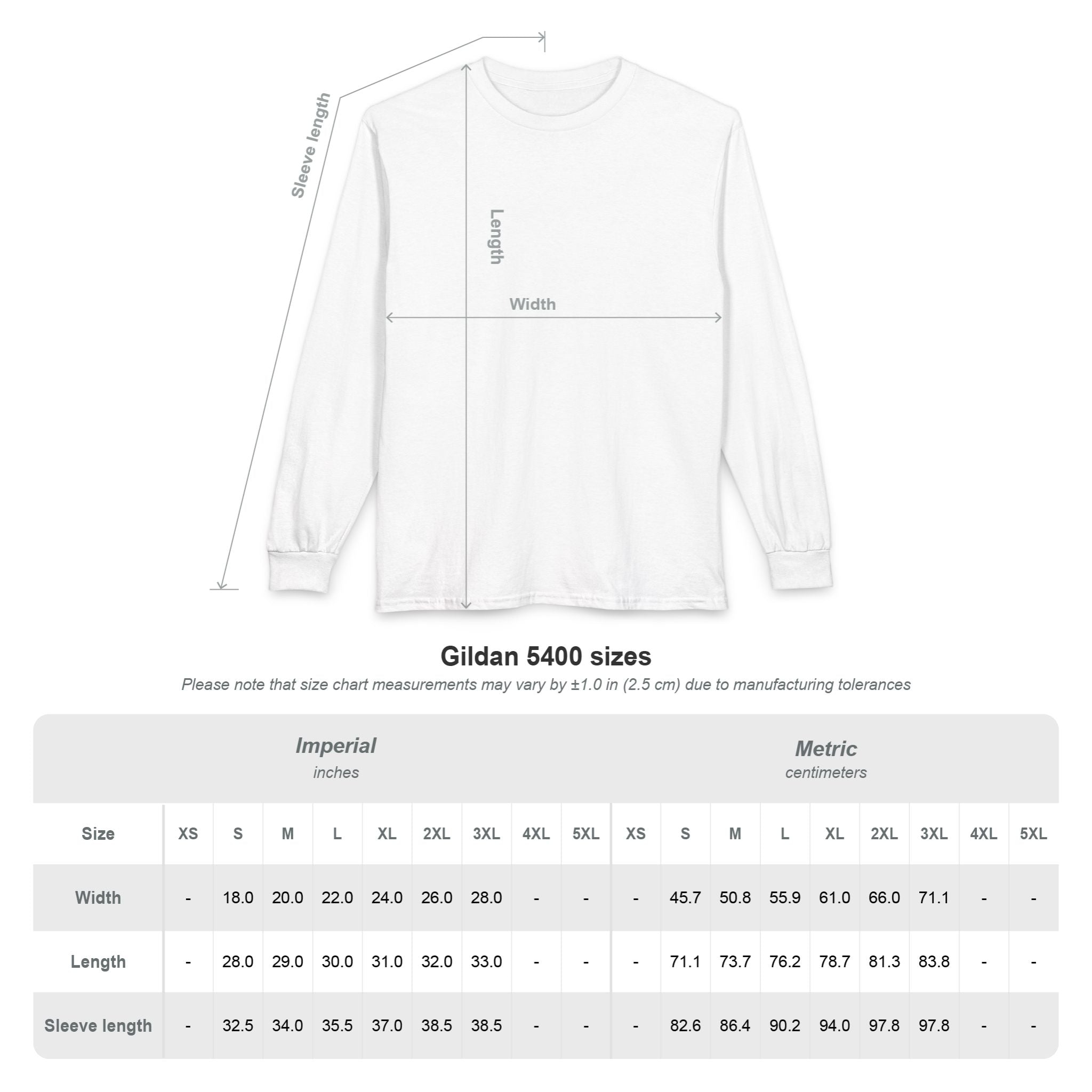 KindKing Metallic Script Long Sleeve Tee — Gold Lettering "KindKing" Chest with KindKing Back Logo