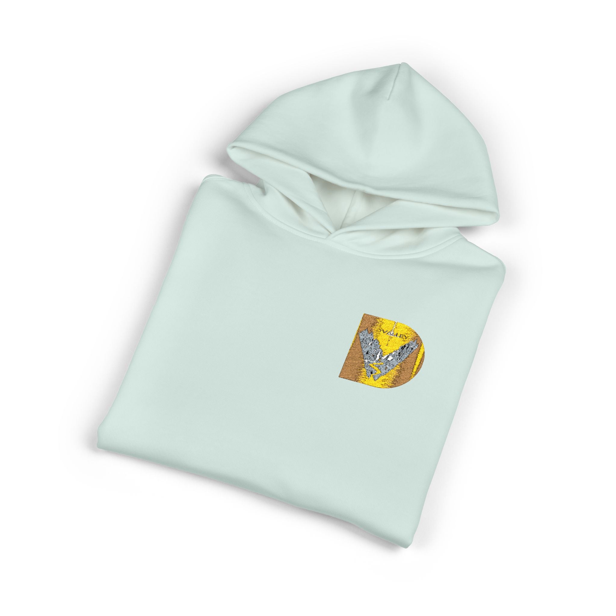 Gold Sequin D Initial Hoodie — Personalized Letter Pullover
