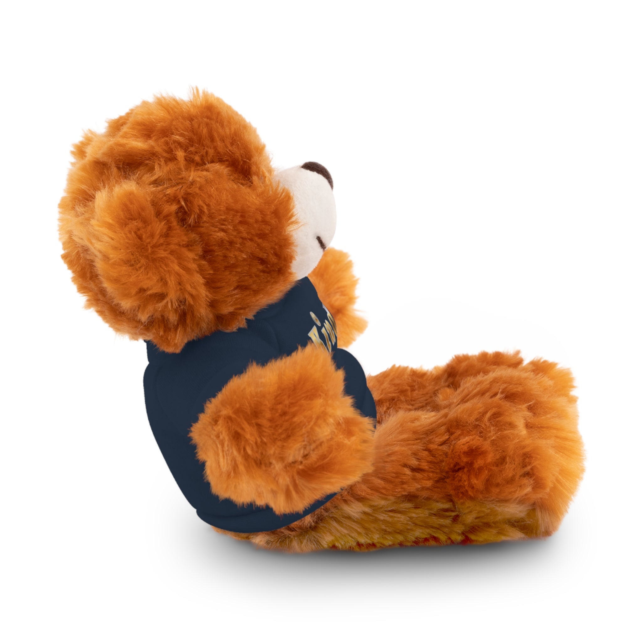 KindKing Teddy Bear with 'KindKing' Tee – Plush Stuffed Animal Gift
