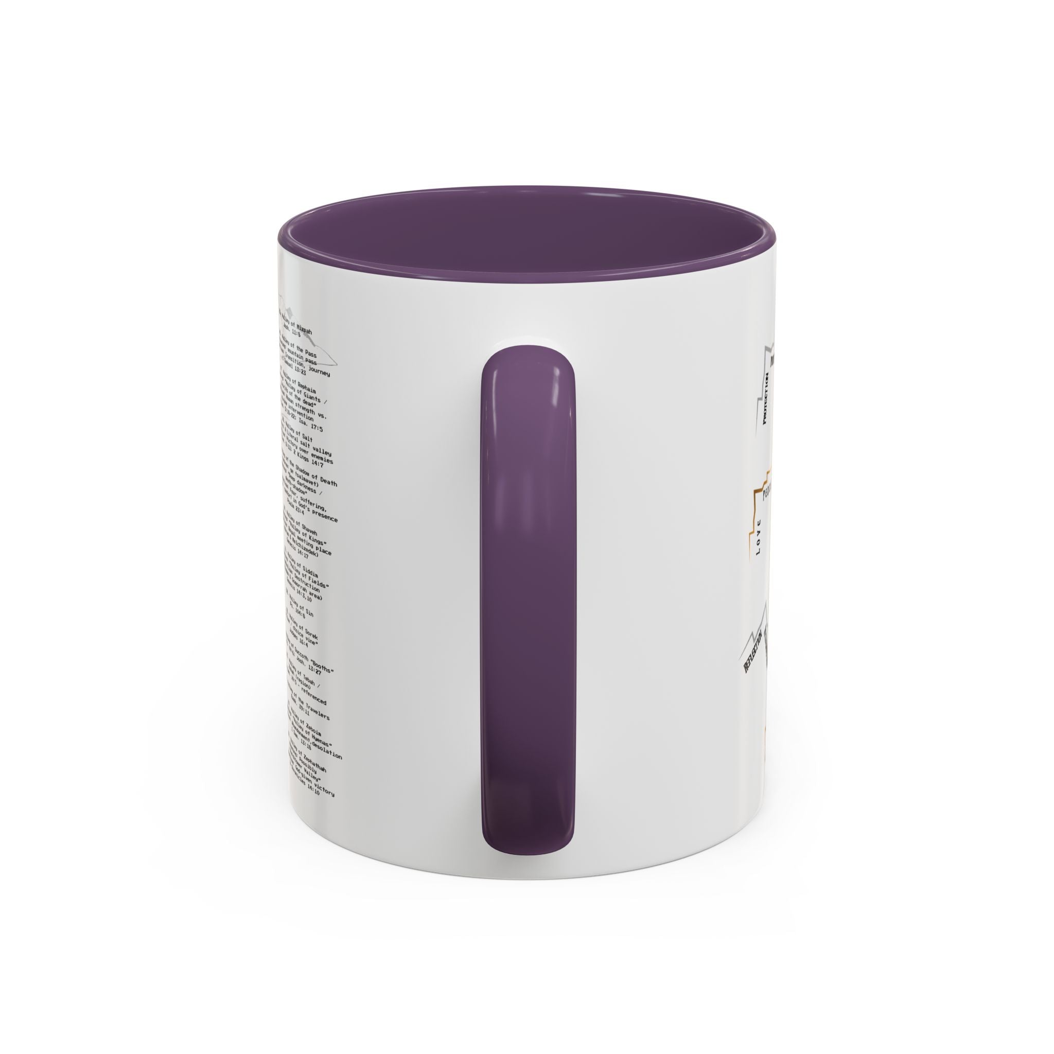 Coffee Mug — "Down in the Valley" Lyrics Accent Mug (11/15oz)