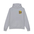 Gold Sequin D Initial Hoodie — Personalized Letter Pullover