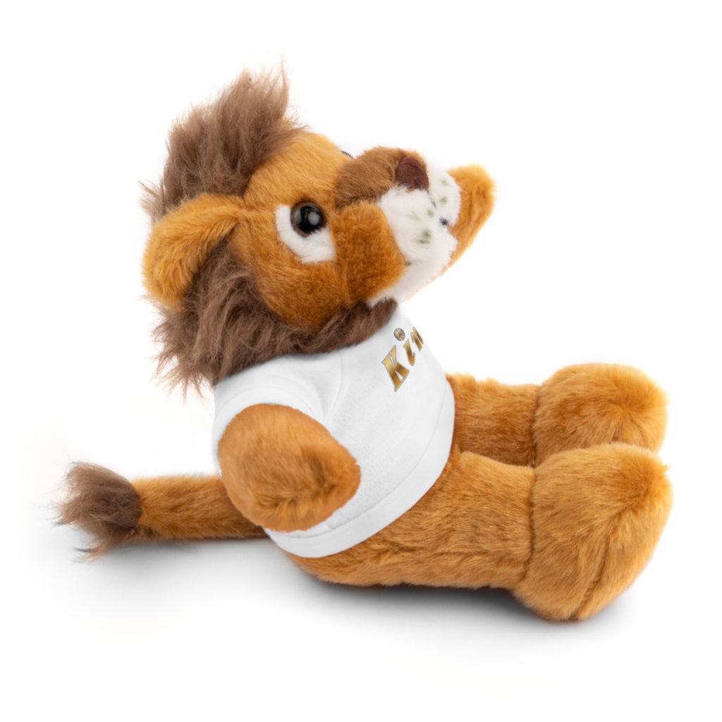 KindKing Teddy Bear with 'KindKing' Tee – Plush Stuffed Animal Gift