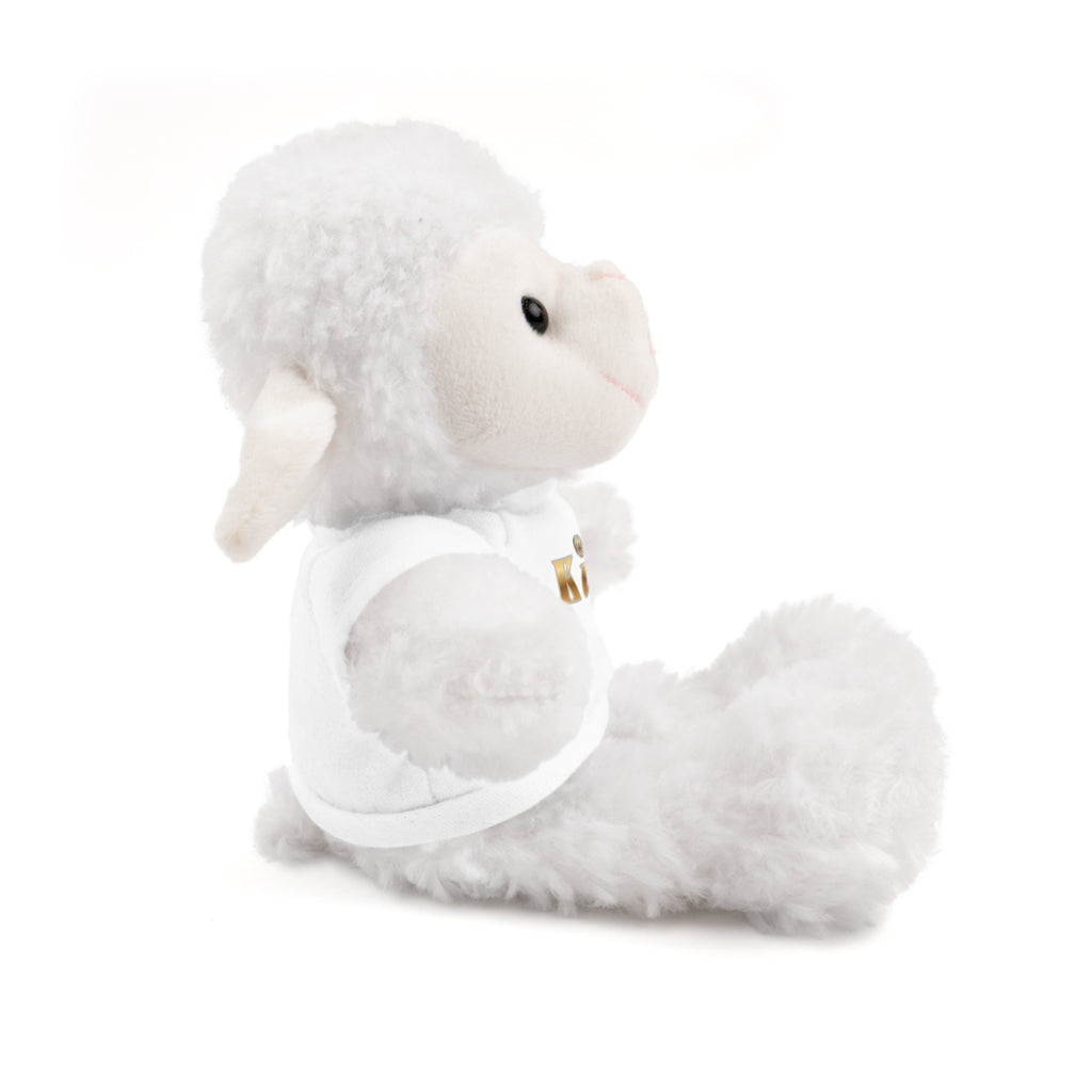 KindKing Teddy Bear with 'KindKing' Tee – Plush Stuffed Animal Gift