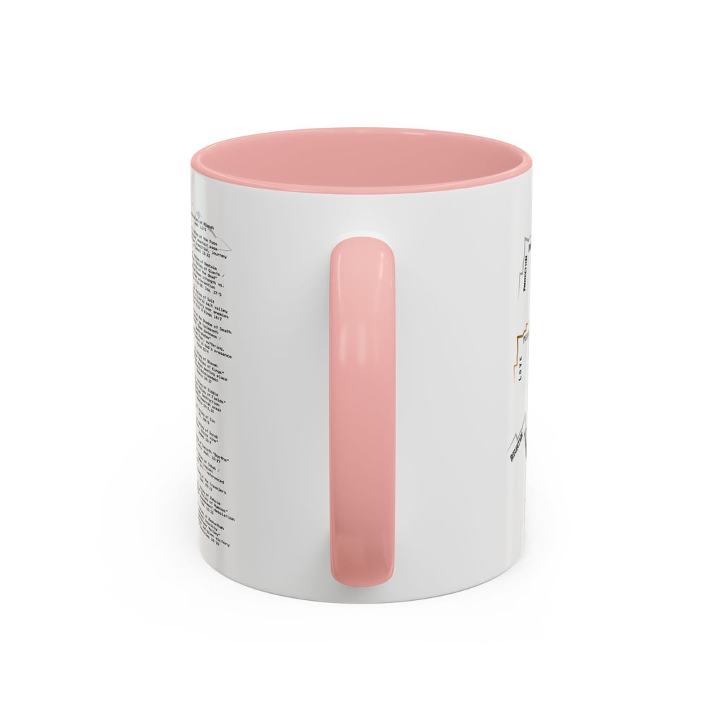 Coffee Mug — "Down in the Valley" Lyrics Accent Mug (11/15oz)