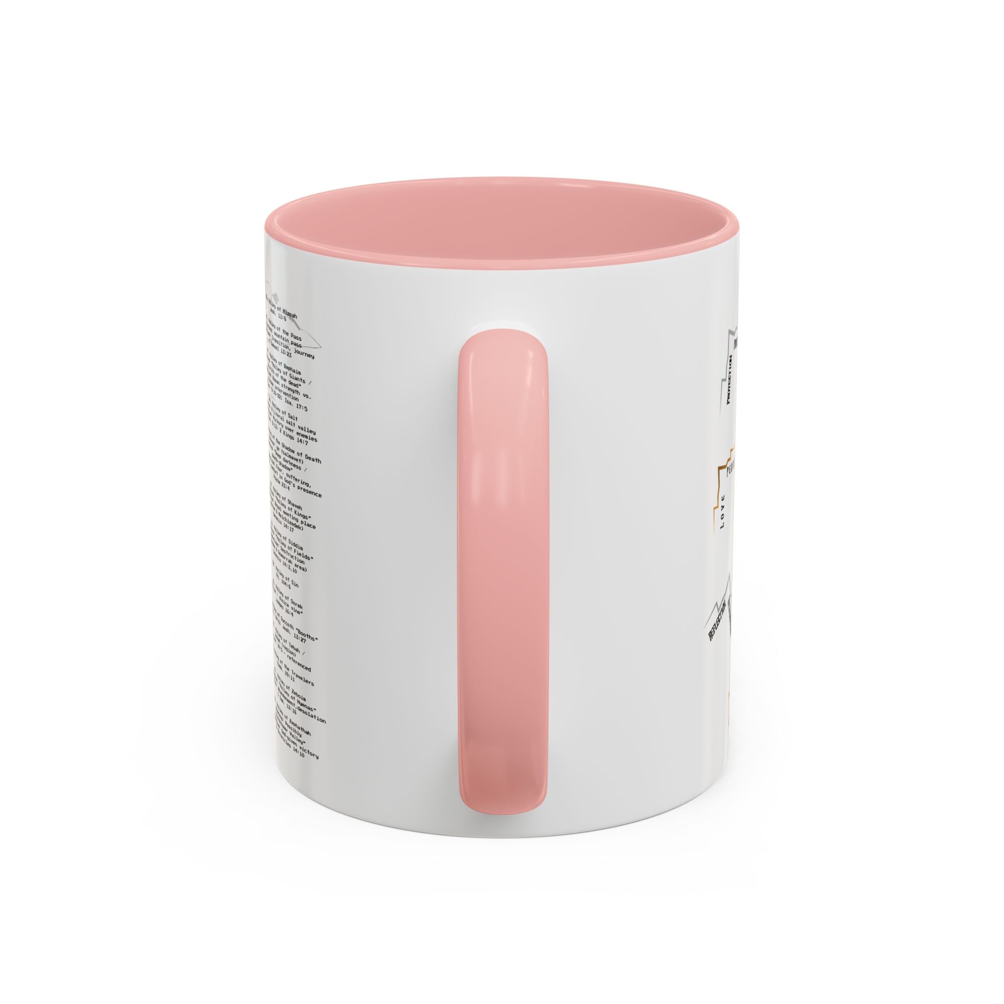 Coffee Mug — "Down in the Valley" Lyrics Accent Mug (11/15oz)