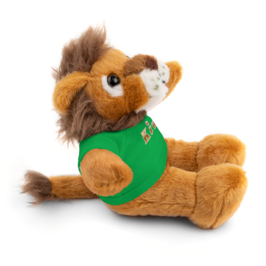 KindKing Teddy Bear with 'KindKing' Tee – Plush Stuffed Animal Gift