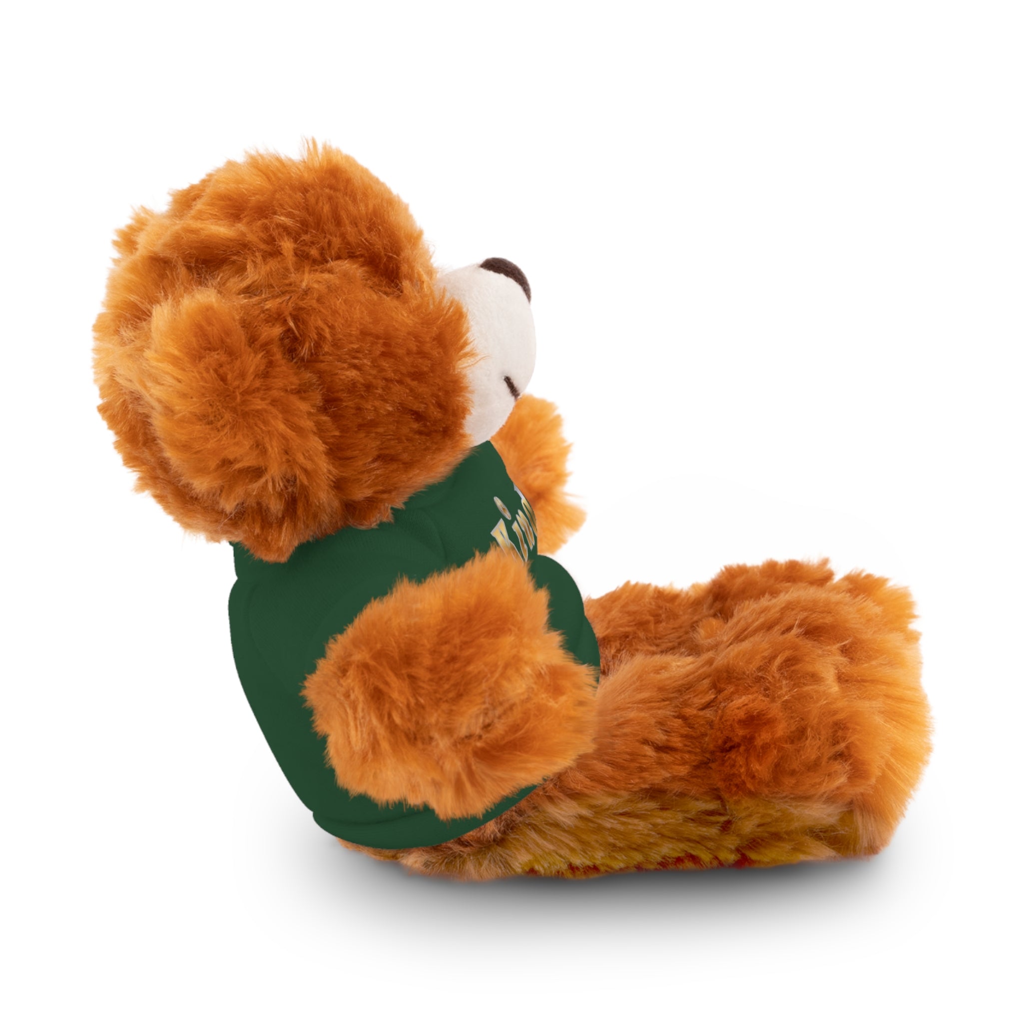 KindKing Teddy Bear with 'KindKing' Tee – Plush Stuffed Animal Gift