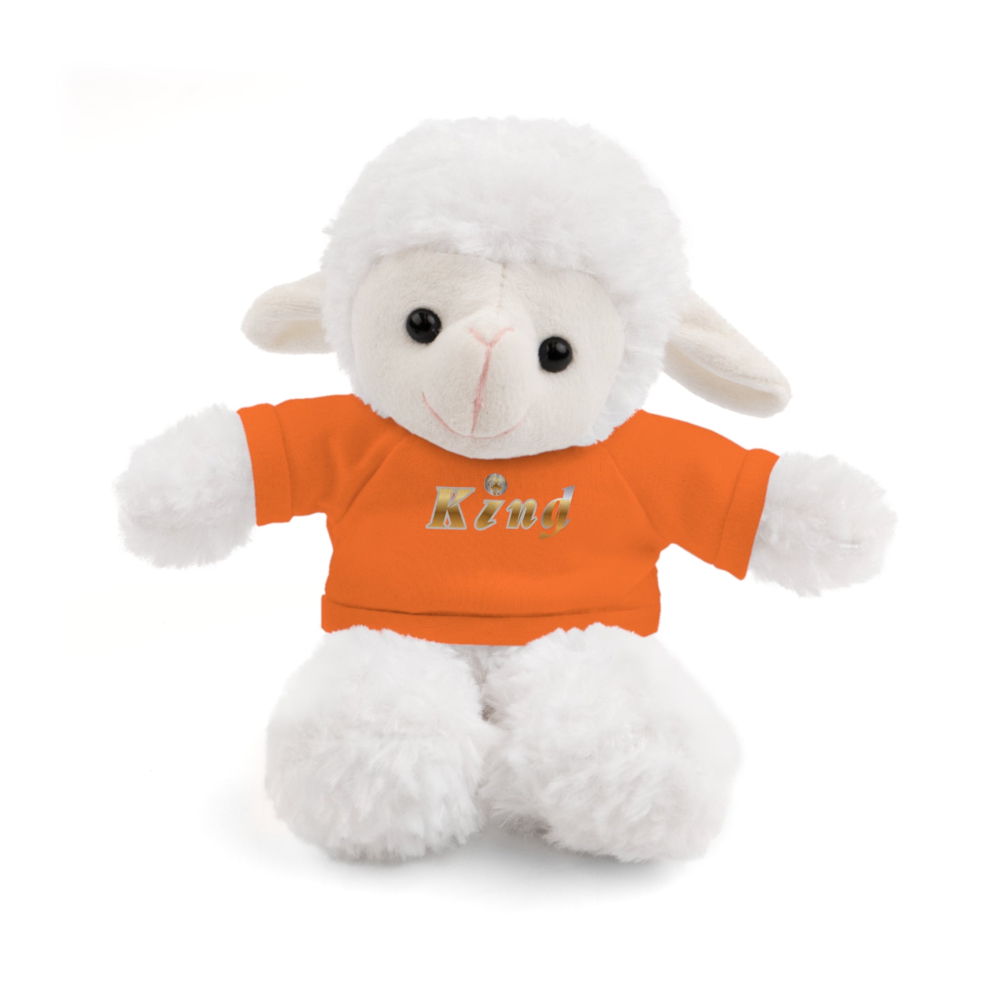 KindKing Teddy Bear with 'KindKing' Tee – Plush Stuffed Animal Gift