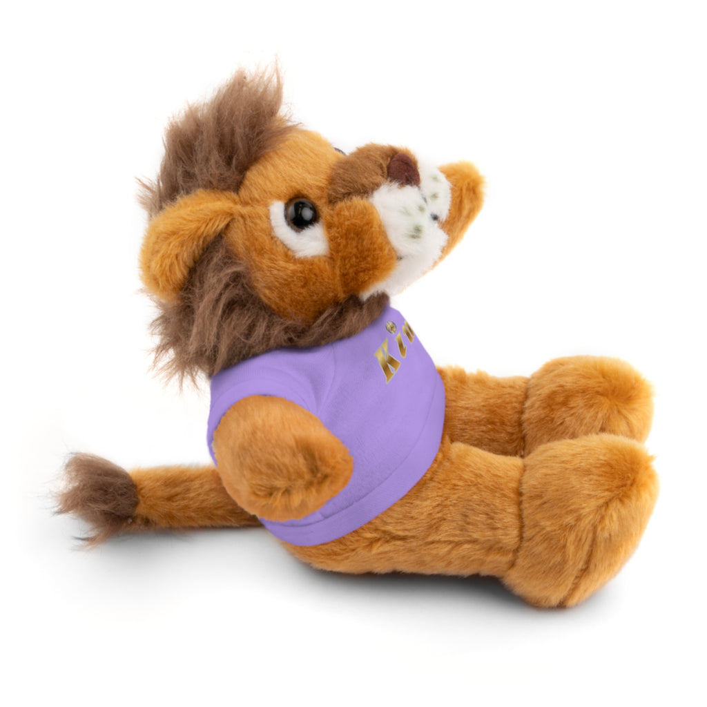 KindKing Teddy Bear with 'KindKing' Tee – Plush Stuffed Animal Gift