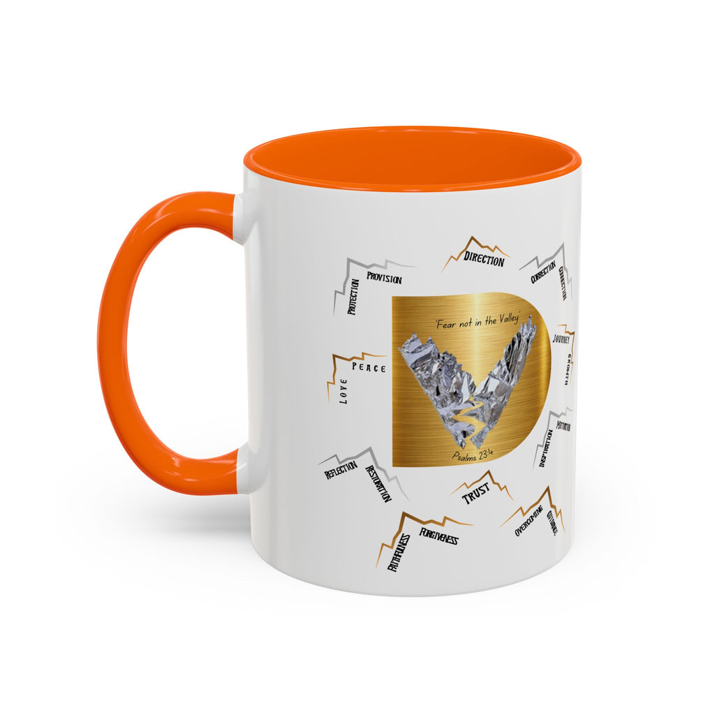 Coffee Mug — "Down in the Valley" Lyrics Accent Mug (11/15oz)