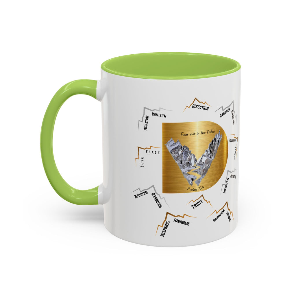 Coffee Mug — "Down in the Valley" Lyrics Accent Mug (11/15oz)