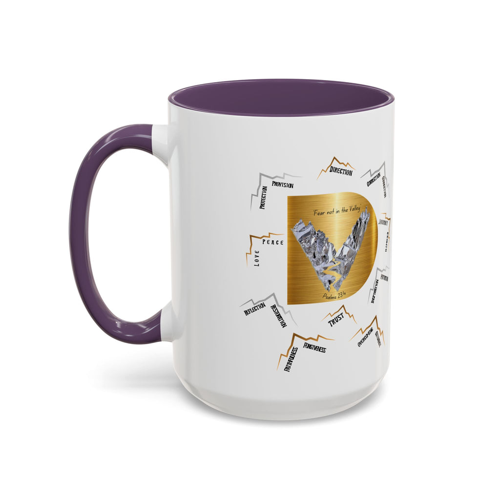 Coffee Mug — "Down in the Valley" Lyrics Accent Mug (11/15oz)