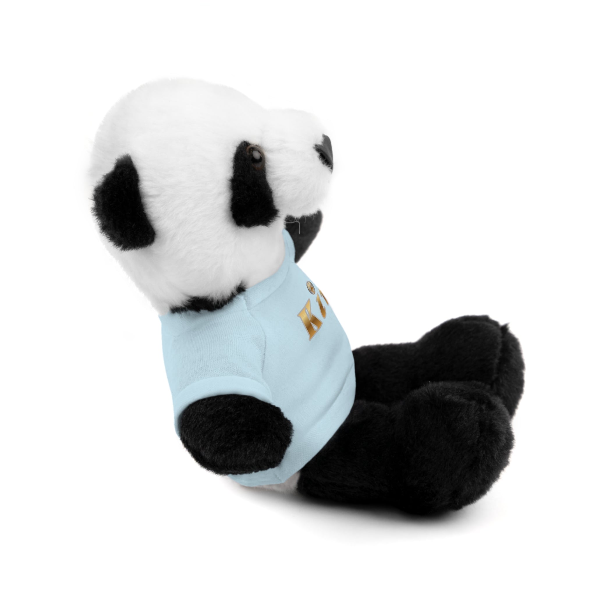 KindKing Teddy Bear with 'KindKing' Tee – Plush Stuffed Animal Gift