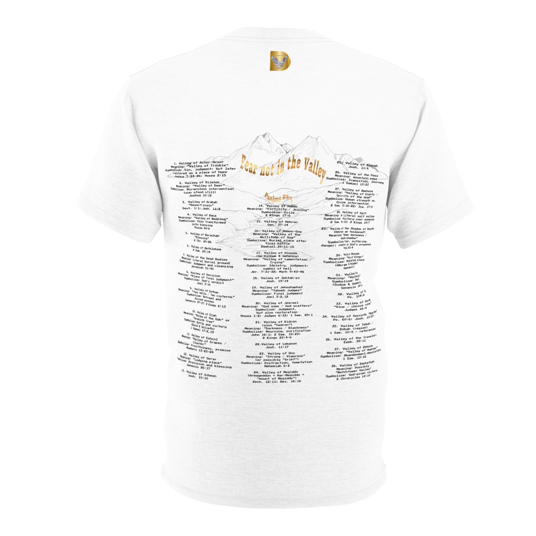 Unisex Cut & Sew Tee (AOP)