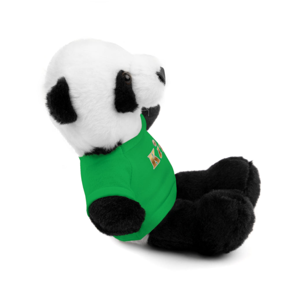 KindKing Teddy Bear with 'KindKing' Tee – Plush Stuffed Animal Gift