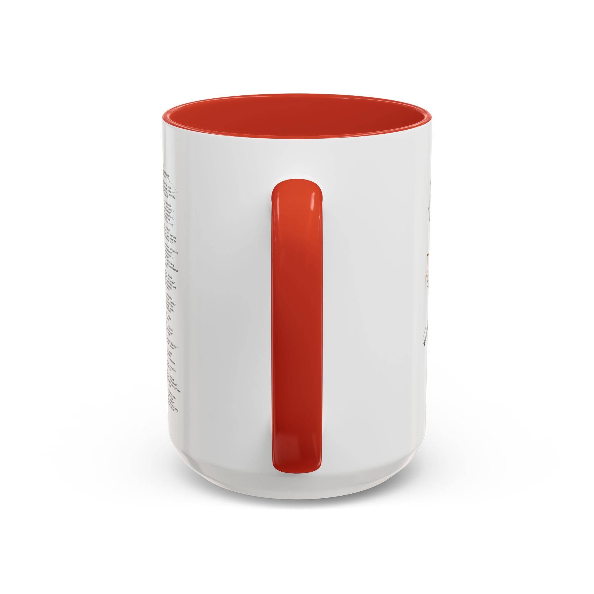 Coffee Mug — "Down in the Valley" Lyrics Accent Mug (11/15oz)
