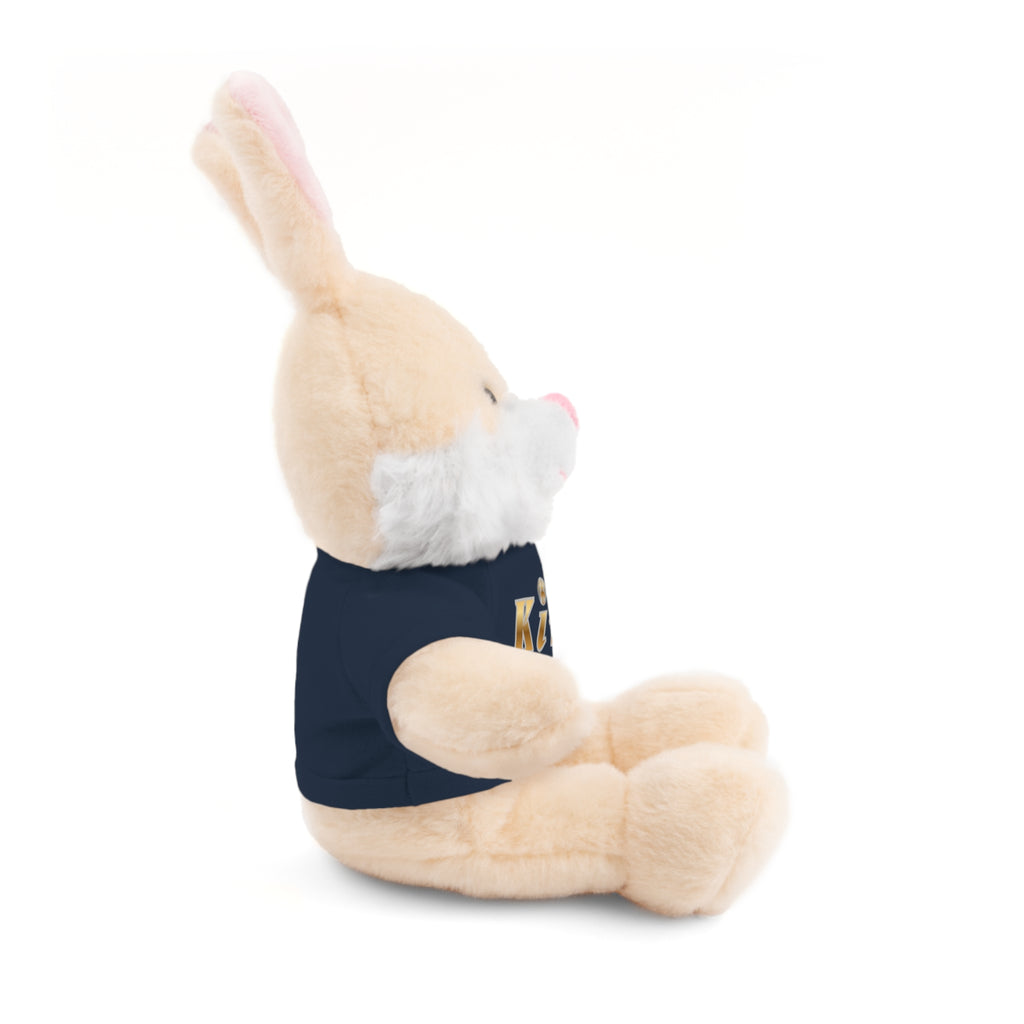 KindKing Teddy Bear with 'KindKing' Tee – Plush Stuffed Animal Gift