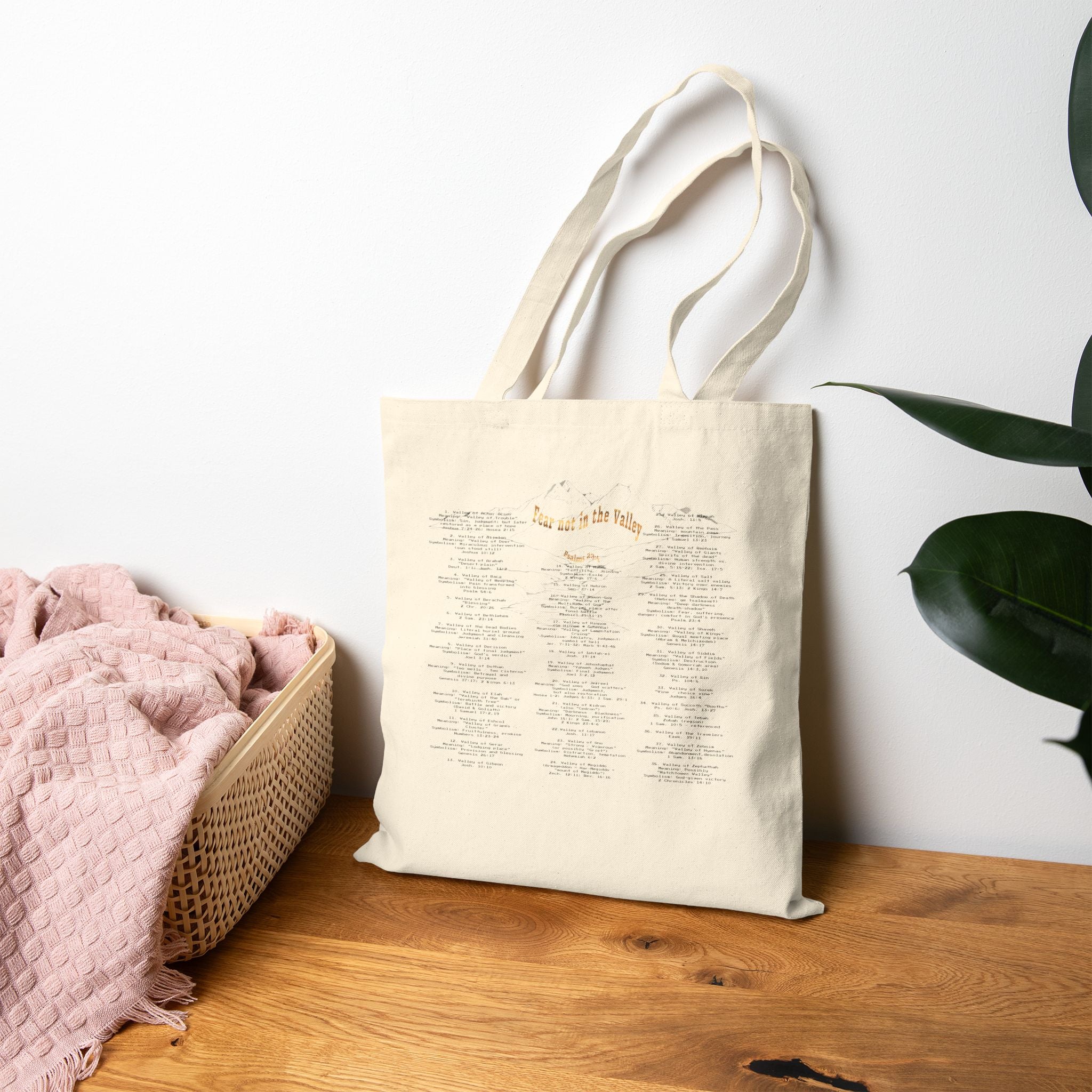 Canvas Tote Bag — Golden Heart Bird Design with Song Lyrics