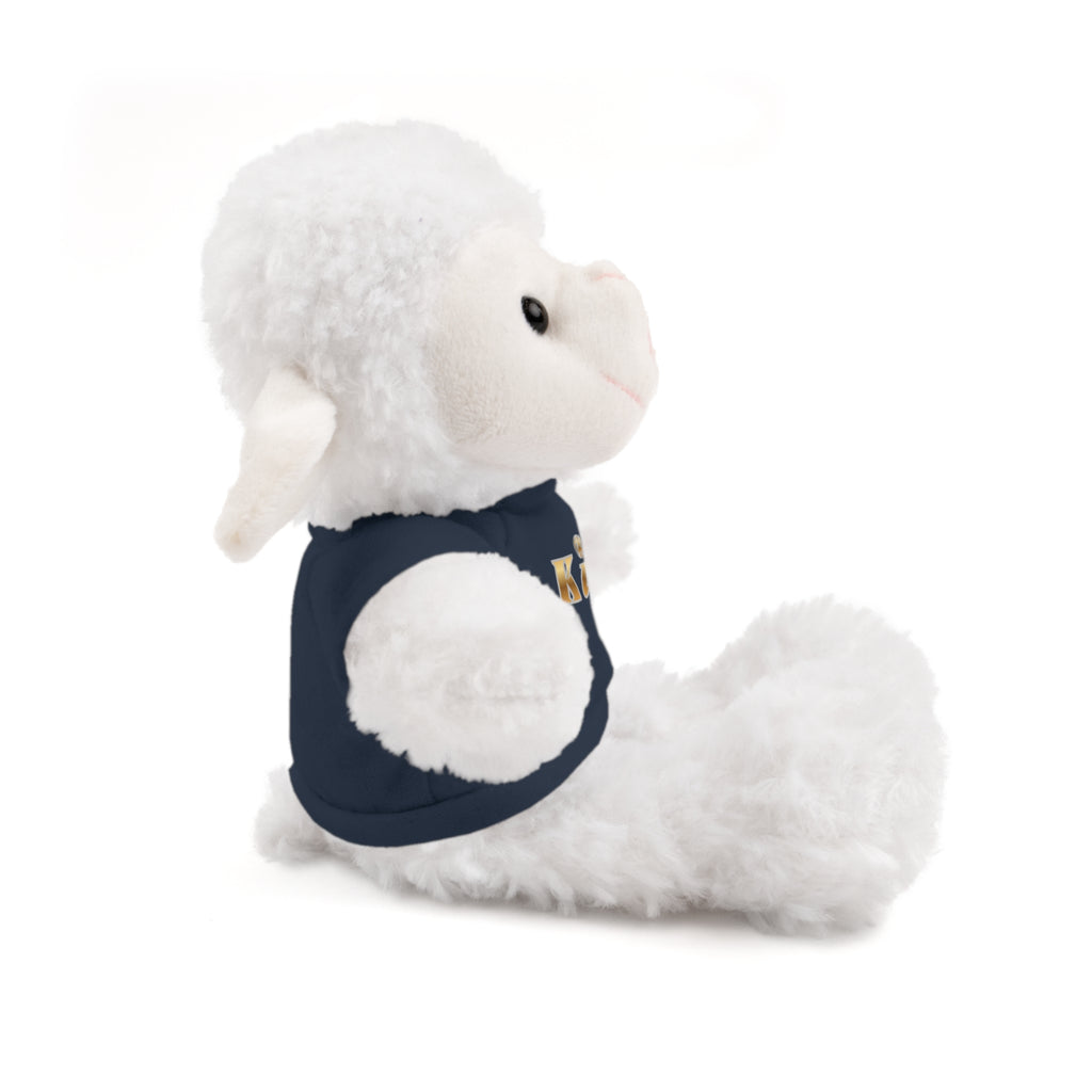 KindKing Teddy Bear with 'KindKing' Tee – Plush Stuffed Animal Gift