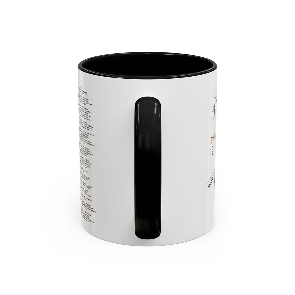 Coffee Mug — "Down in the Valley" Lyrics Accent Mug (11/15oz)
