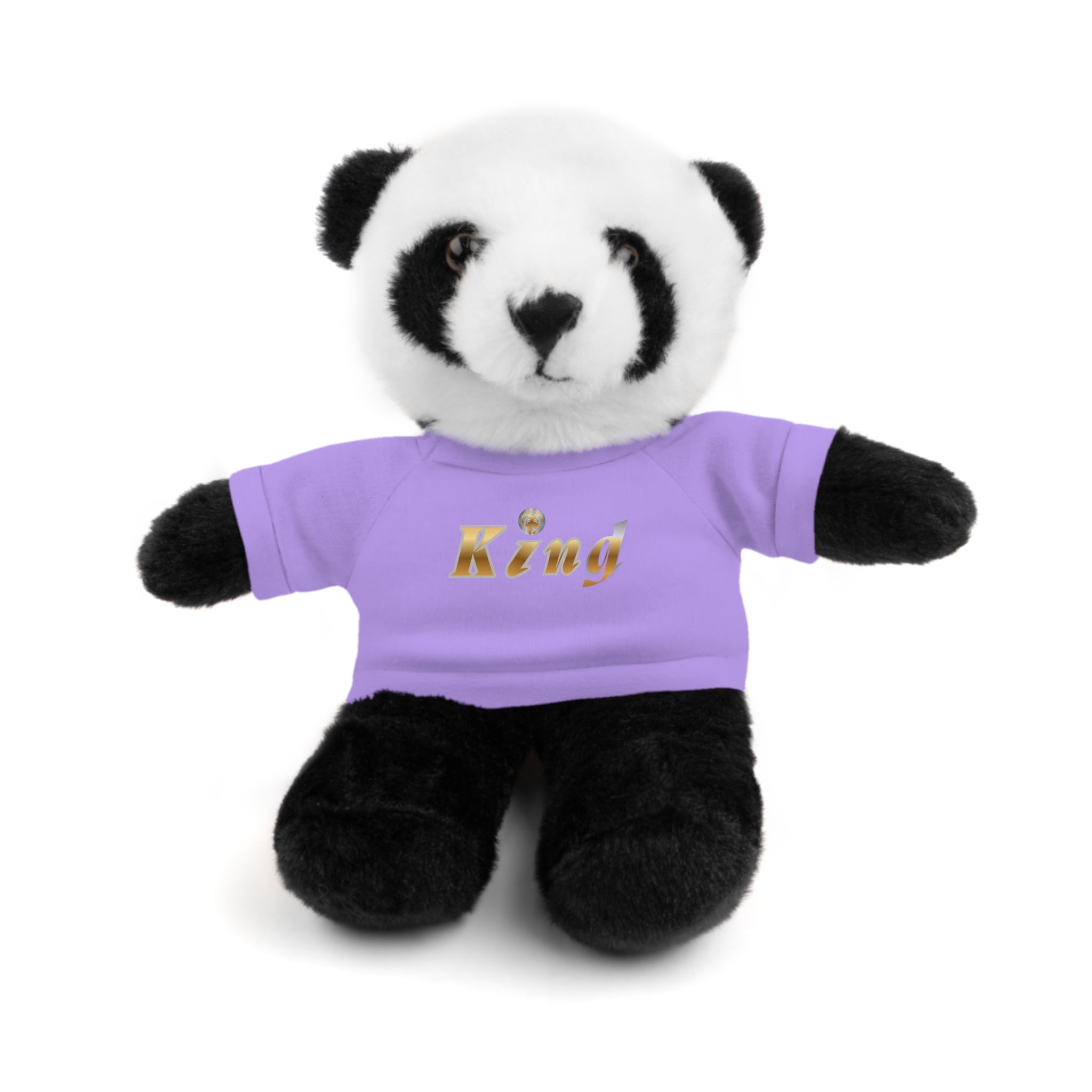 KindKing Teddy Bear with 'KindKing' Tee – Plush Stuffed Animal Gift