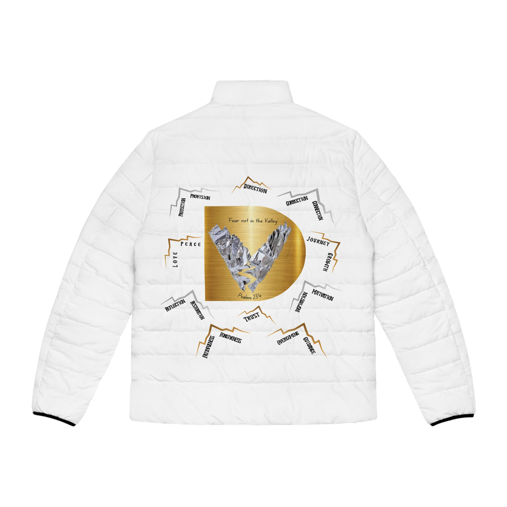 D'Valley Puffer Jacket Mountain Logo
