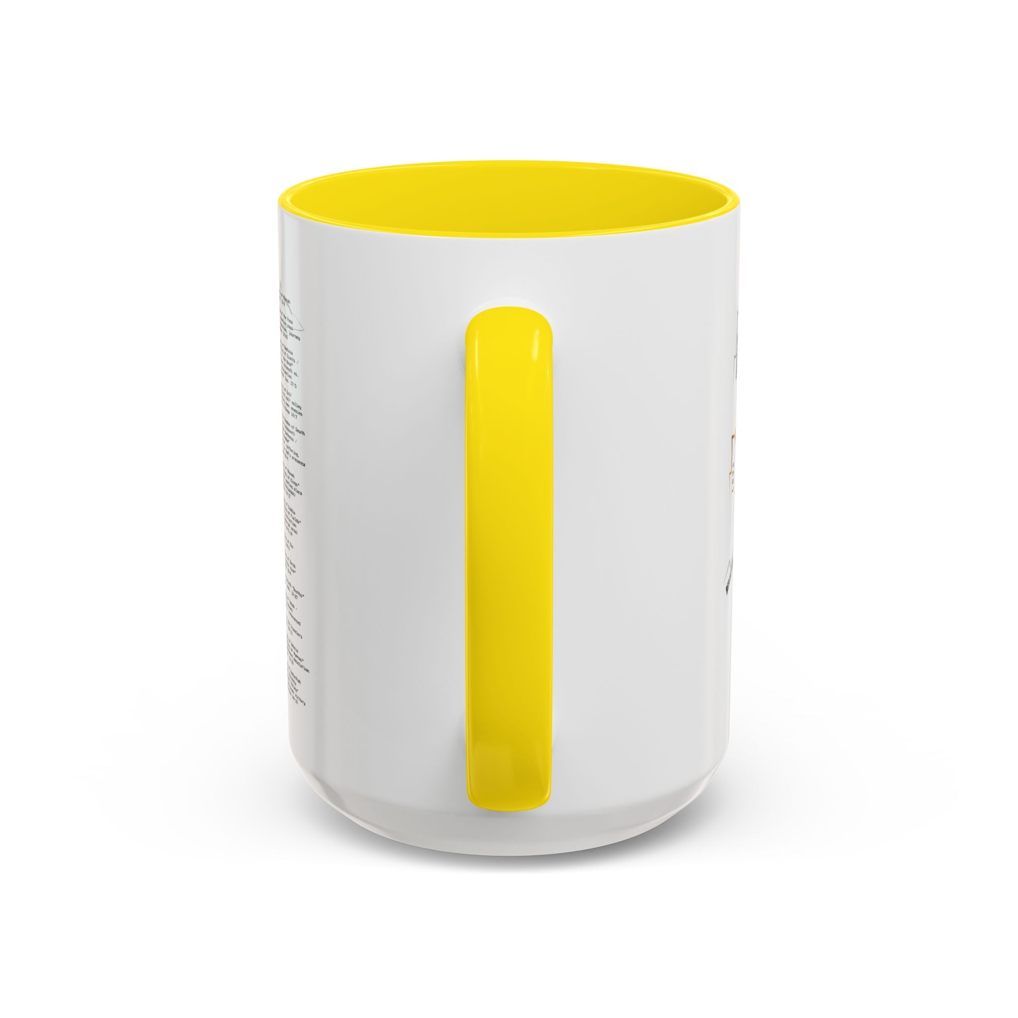 Coffee Mug — "Down in the Valley" Lyrics Accent Mug (11/15oz)