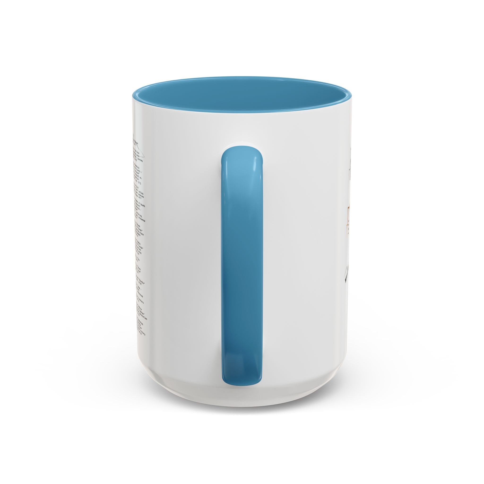Coffee Mug — "Down in the Valley" Lyrics Accent Mug (11/15oz)