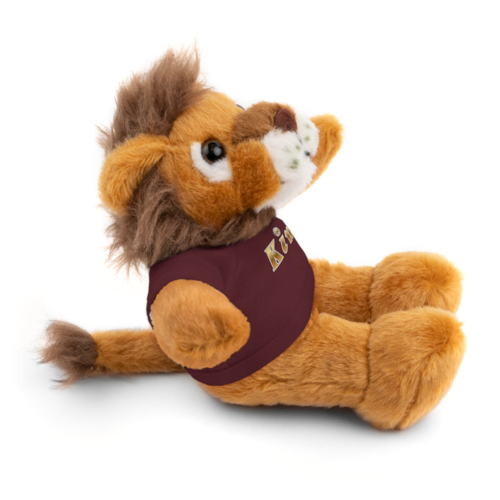 KindKing Teddy Bear with 'KindKing' Tee – Plush Stuffed Animal Gift