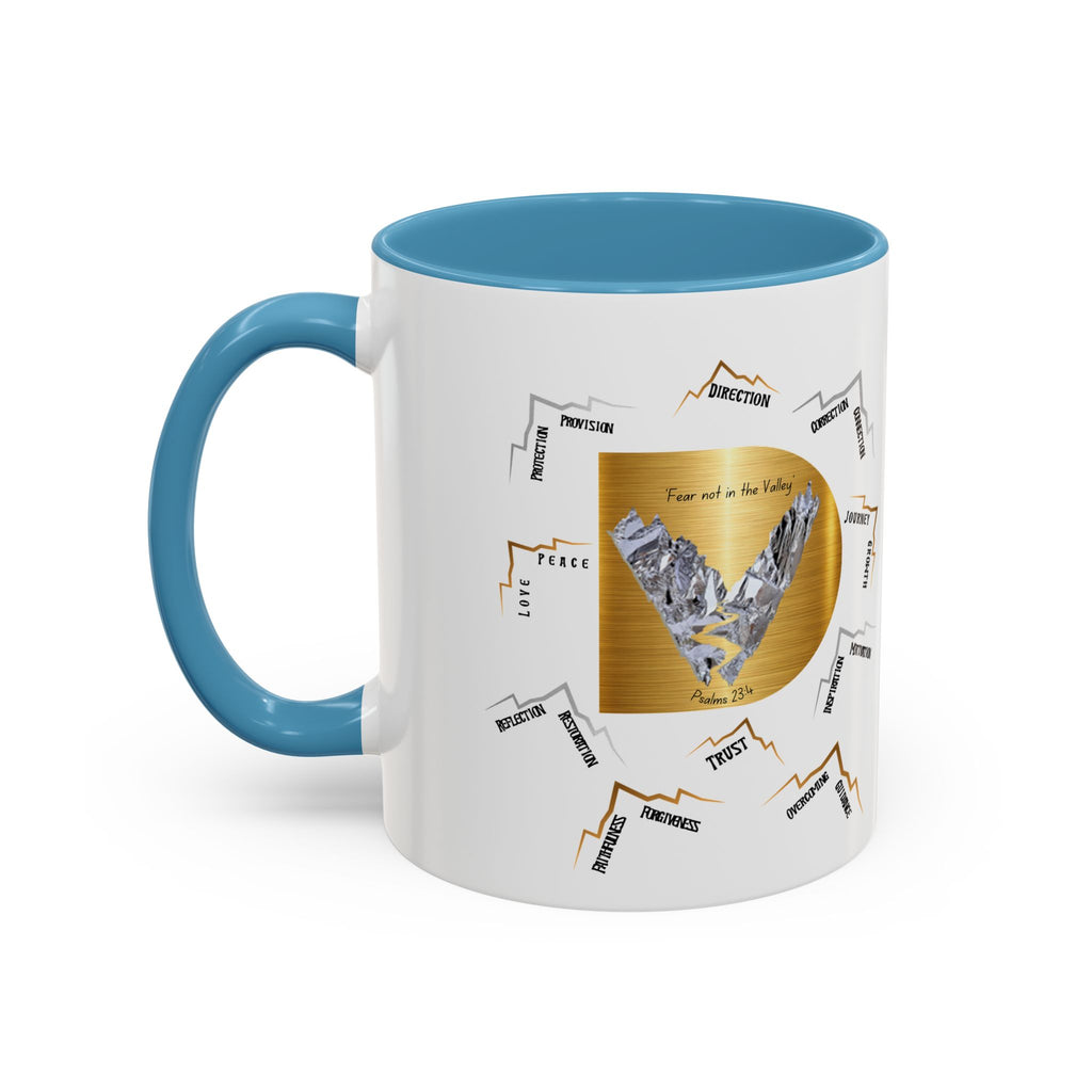 Coffee Mug — "Down in the Valley" Lyrics Accent Mug (11/15oz)