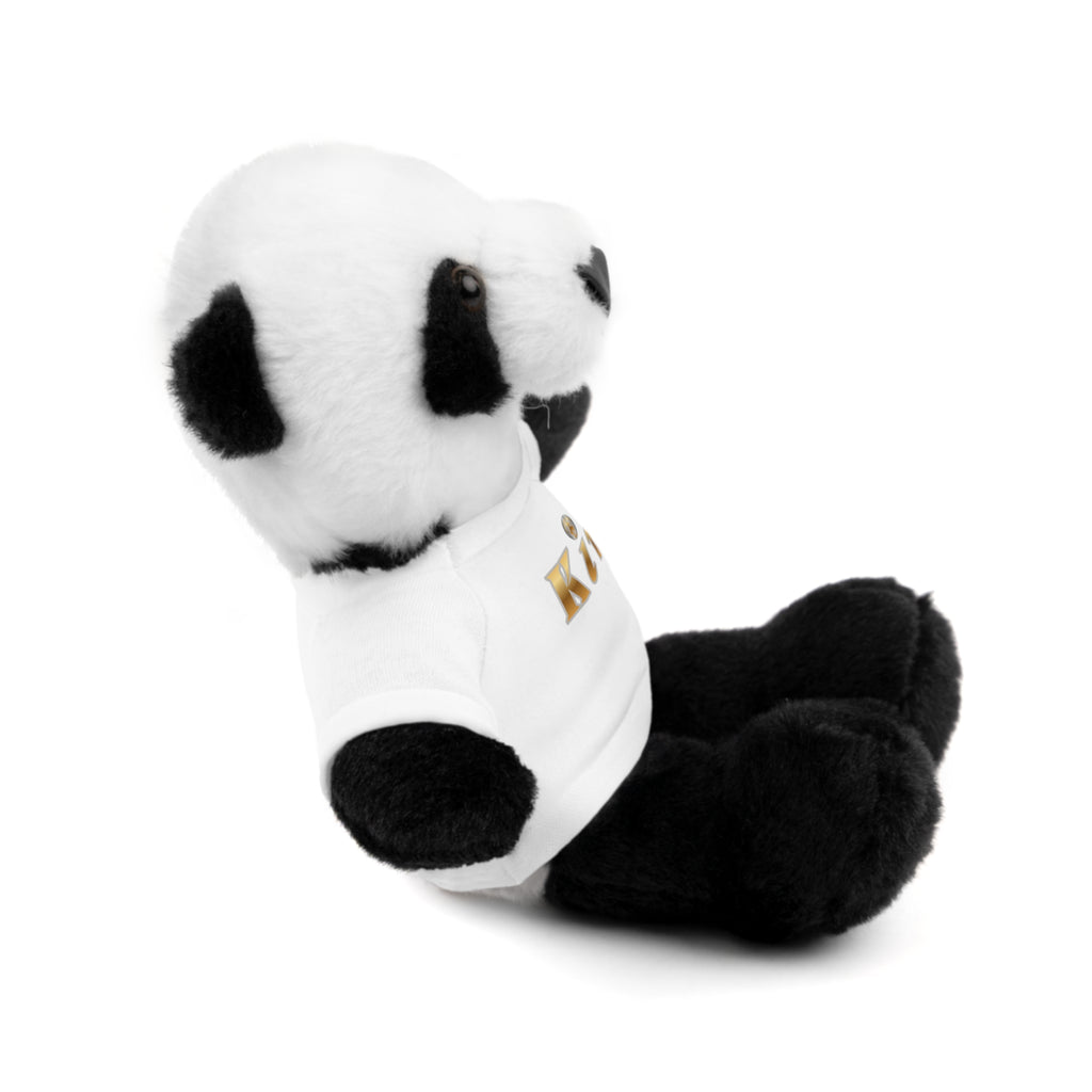 KindKing Teddy Bear with 'KindKing' Tee – Plush Stuffed Animal Gift