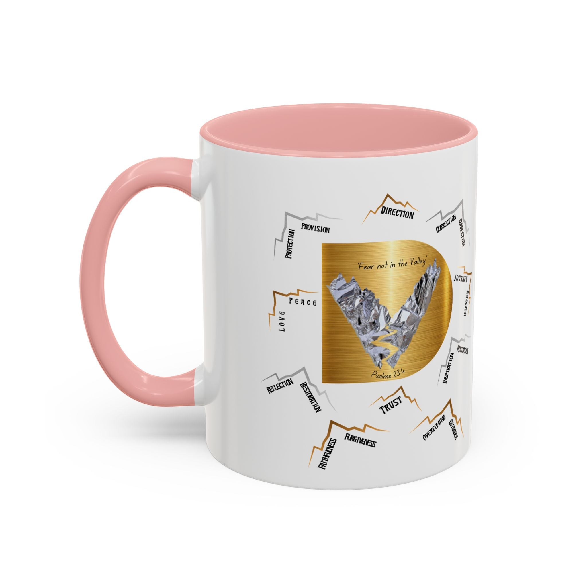 Coffee Mug — "Down in the Valley" Lyrics Accent Mug (11/15oz)