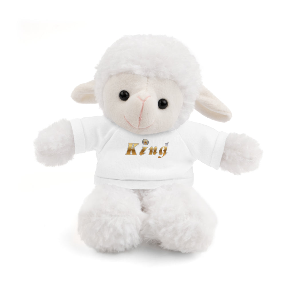 KindKing Teddy Bear with 'KindKing' Tee – Plush Stuffed Animal Gift