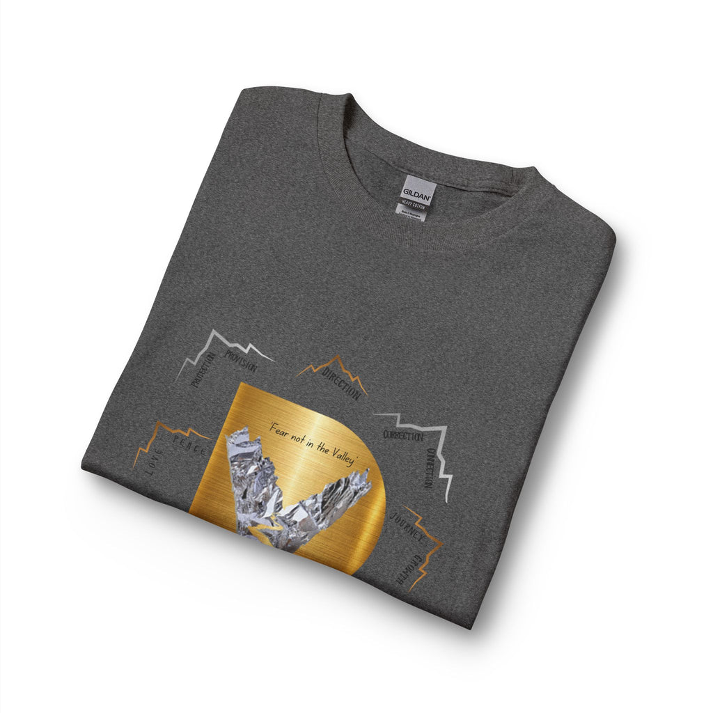 Long Sleeve — "Psalm 23:4 Fear Not in the Valley” Graphic Tee (Song Lyrics Back)