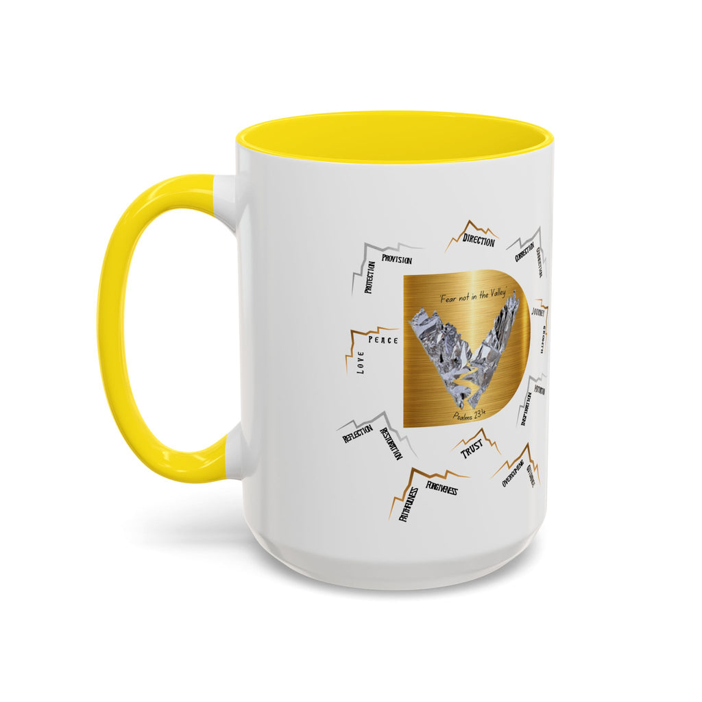 Coffee Mug — "Down in the Valley" Lyrics Accent Mug (11/15oz)