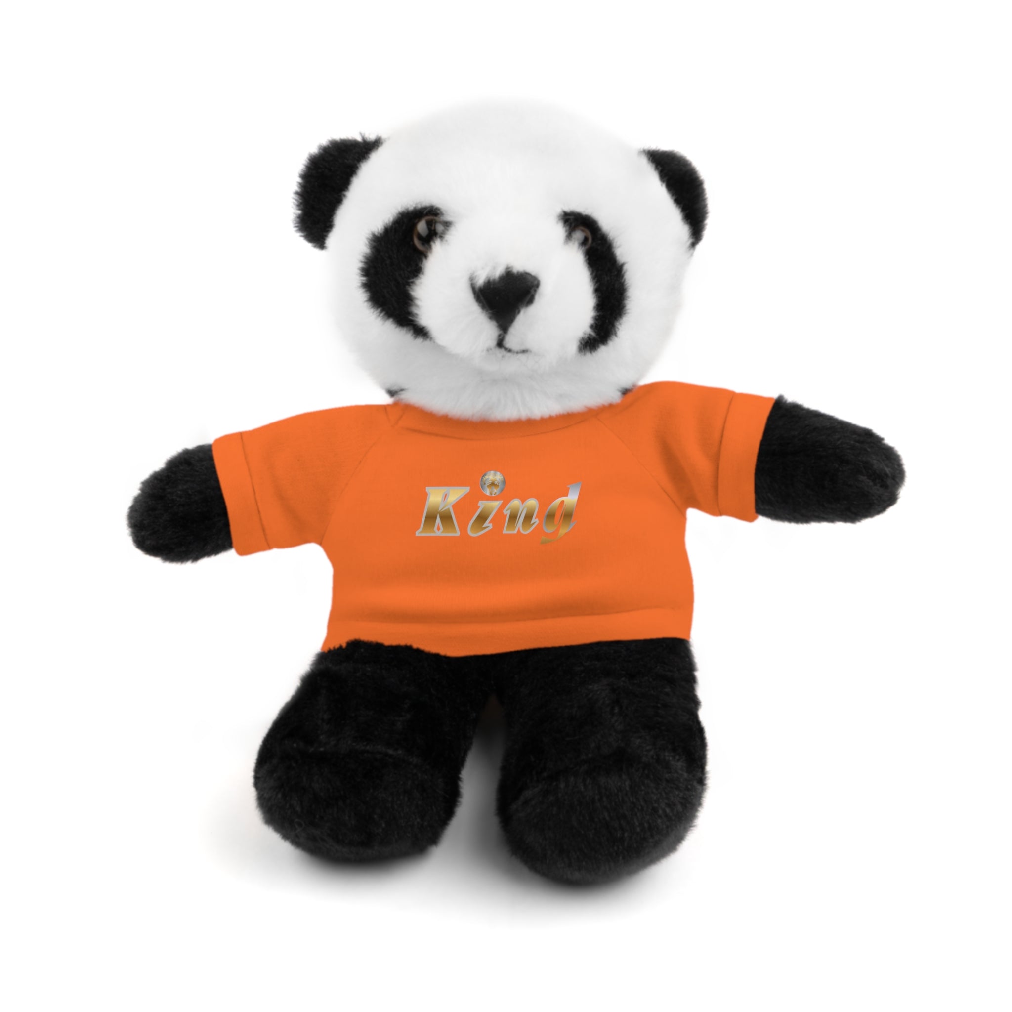 KindKing Teddy Bear with 'KindKing' Tee – Plush Stuffed Animal Gift