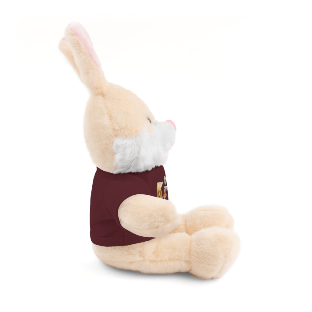 KindKing Teddy Bear with 'KindKing' Tee – Plush Stuffed Animal Gift