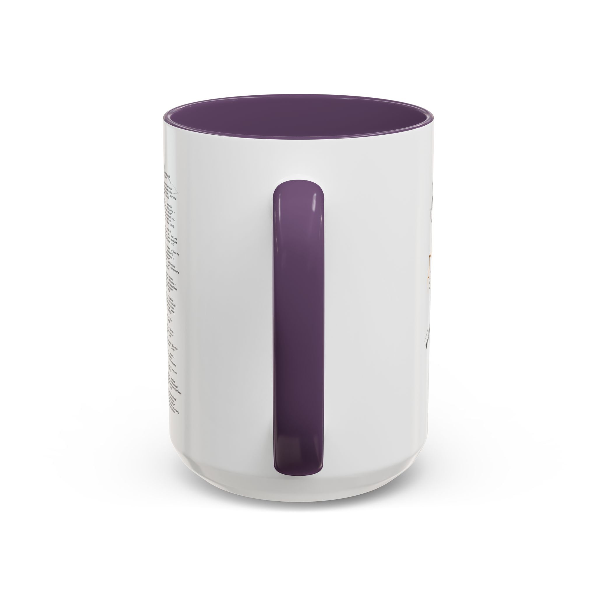 Coffee Mug — "Down in the Valley" Lyrics Accent Mug (11/15oz)
