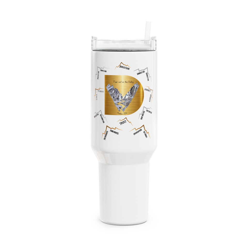 40oz Psalm 23:4 "Fear Not In The Valley" Tumbler