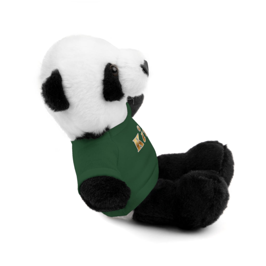 KindKing Teddy Bear with 'KindKing' Tee – Plush Stuffed Animal Gift