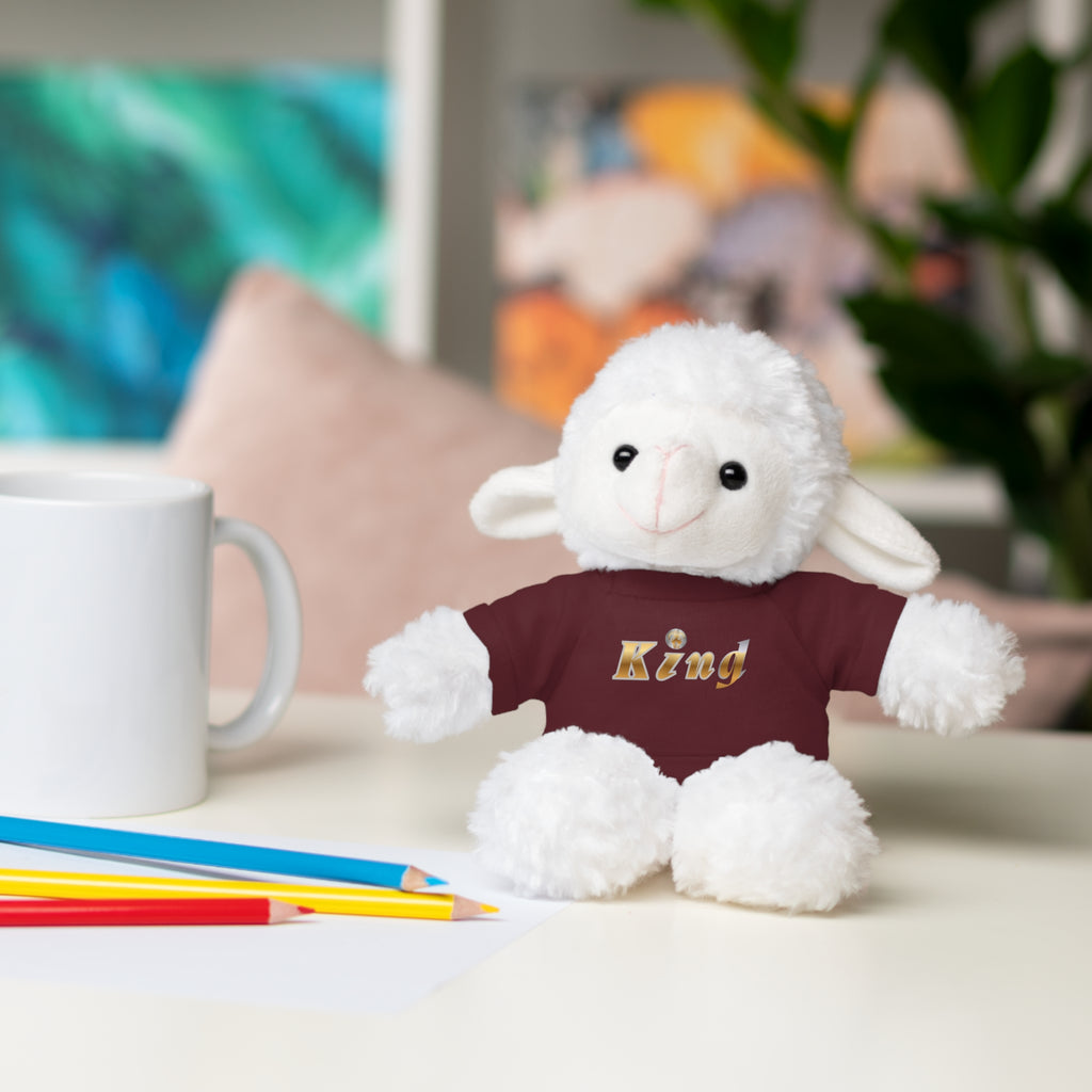 KindKing Teddy Bear with 'KindKing' Tee – Plush Stuffed Animal Gift