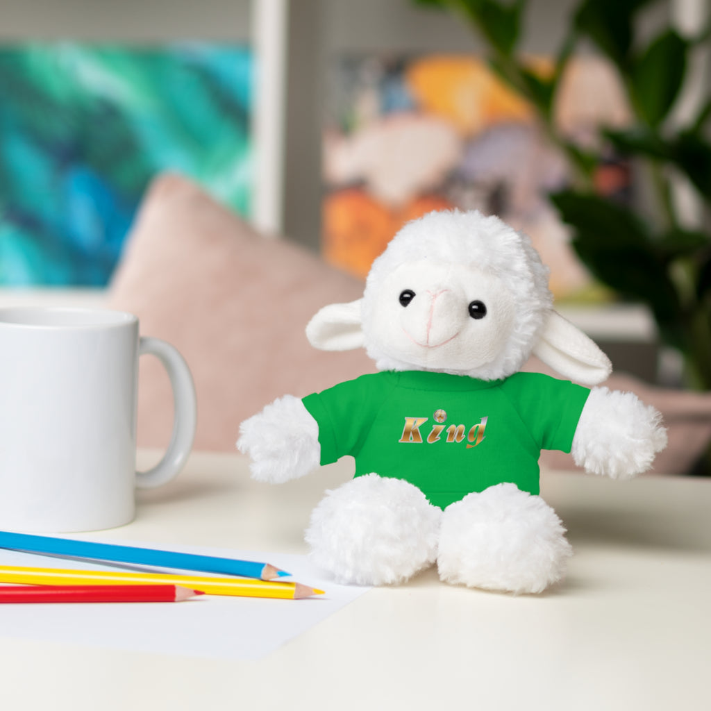 KindKing Teddy Bear with 'KindKing' Tee – Plush Stuffed Animal Gift