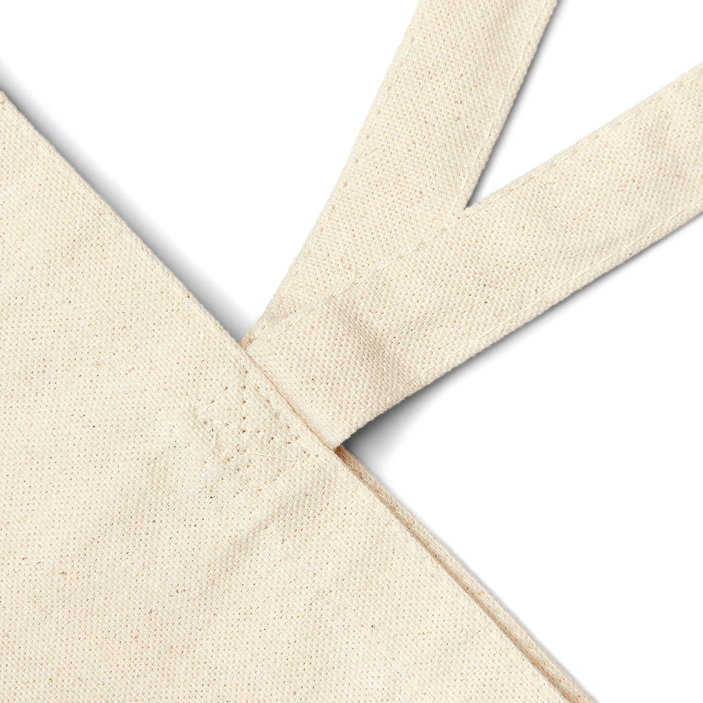 Canvas Tote Bag — Golden Heart Bird Design with Song Lyrics